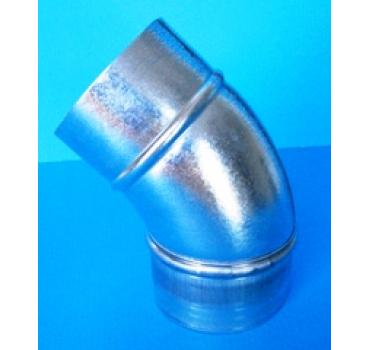 BOGEN GLATT 45 GRAD DN 63