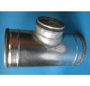 Abzweig 90° 125 125  mit Lippendichtung